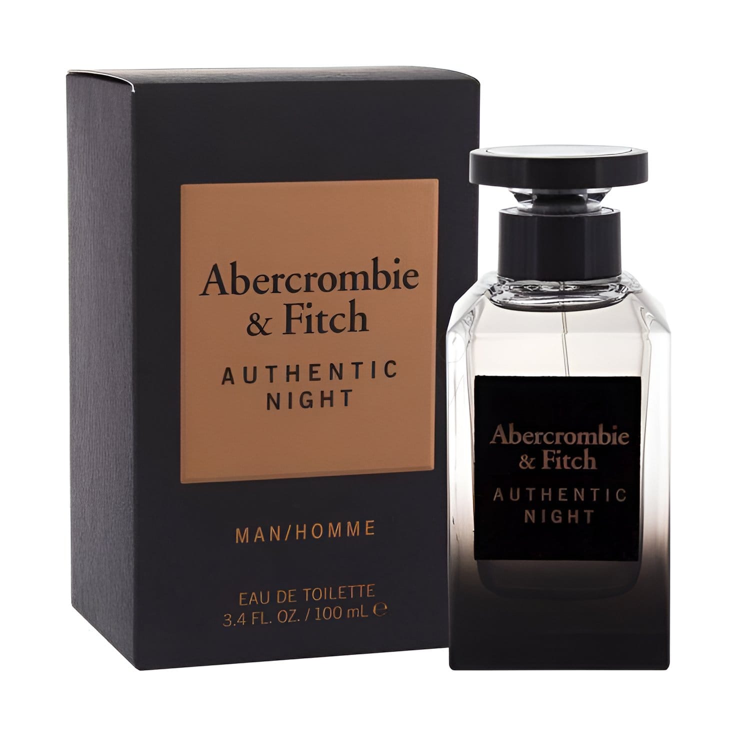 Abercrombie & Fitch-Authentic Night Homme -Eau de toilette-100ml