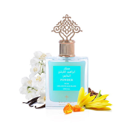 ابراهيم القرشي-Ibraheem Al Qurashi-Powder Musk-Eau de Parfum-75ml