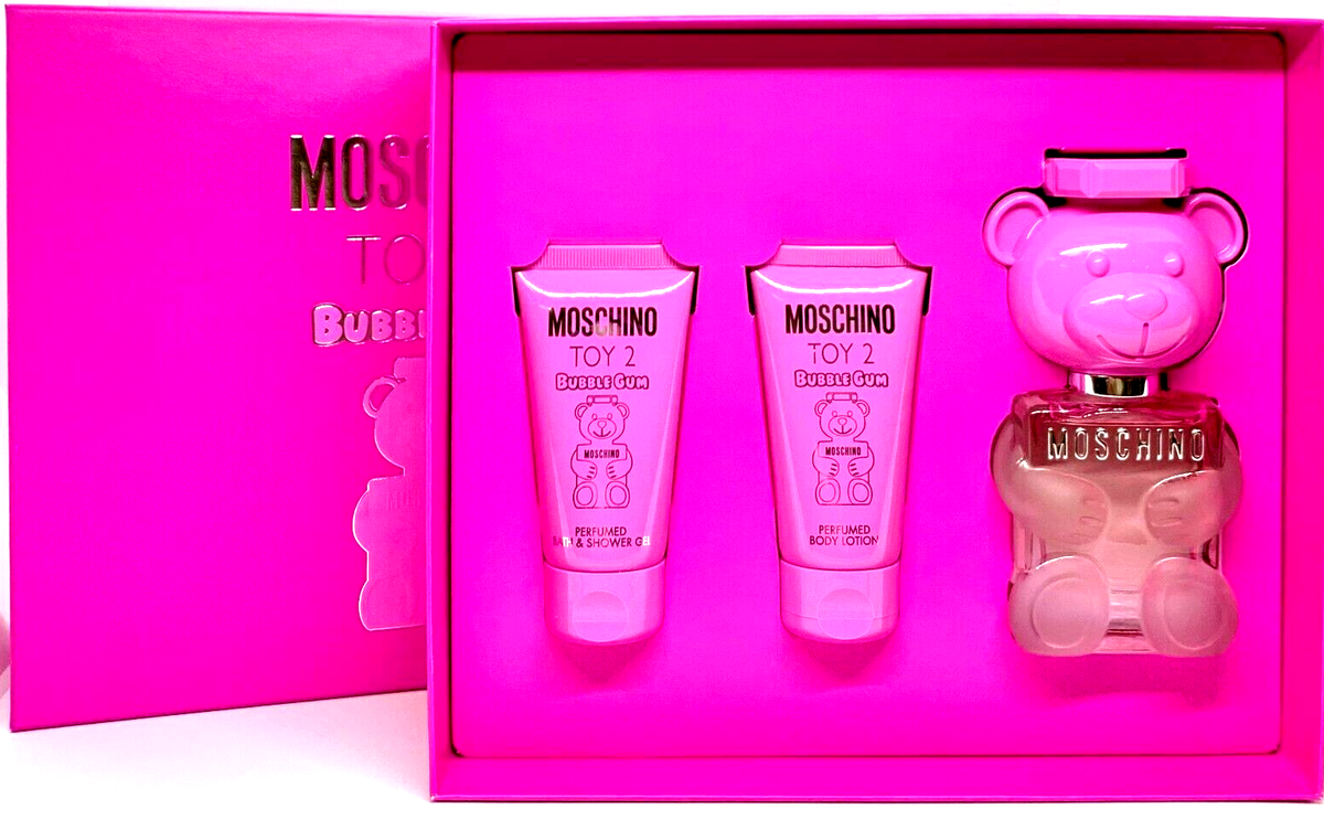 Coffret Moschin-Toy 2 Bubble Gum-Eau de Toilette-50ml (03 Pieces)